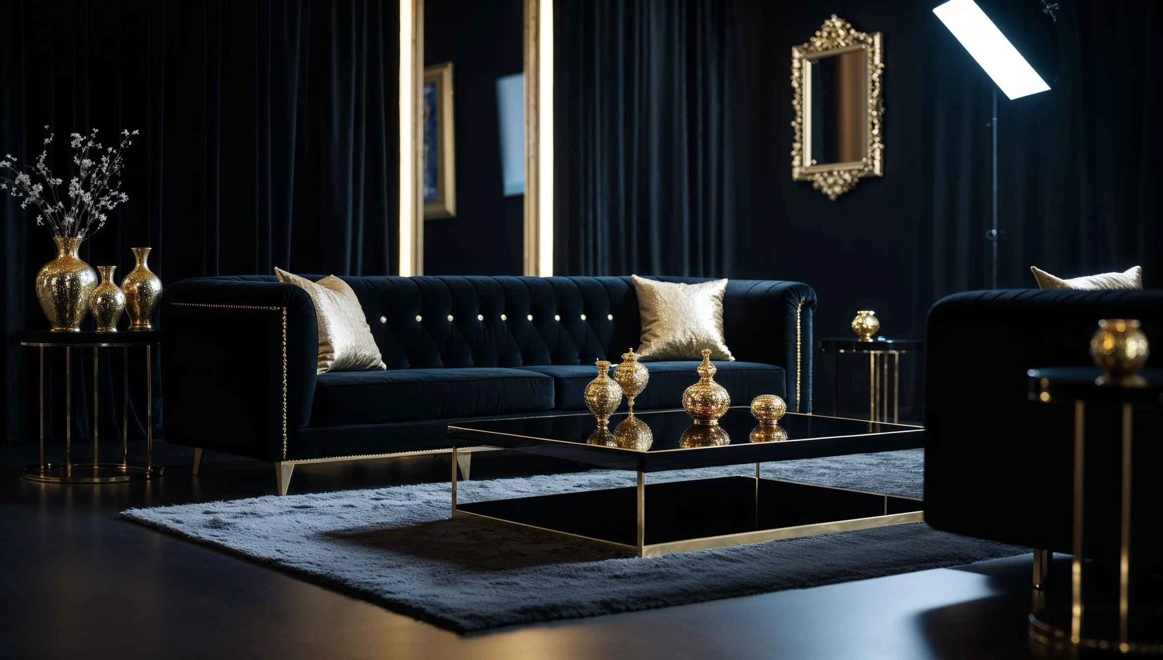 Elegant Black Furniture Decor for a Stylish Home 2